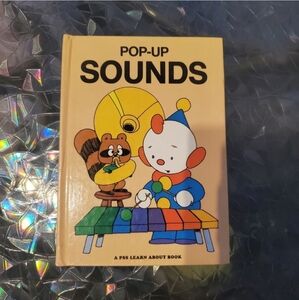 Vintage Pop-Up Sounds, A PSS Learn About Book RARE